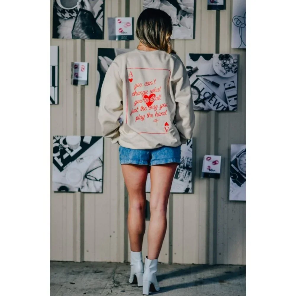 Queen of Hearts Sweatshirt